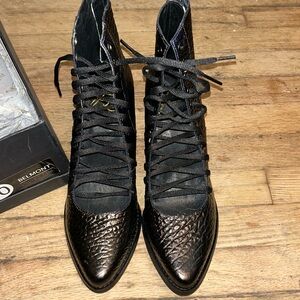 Free People Solestruck/yes we are the sh!t open lace booties 10